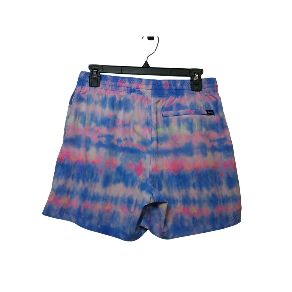 Chubbies Swim Trunks Mens Small Blue Pink Tie Dye 5" Inseam Board Shorts - Picture 6 of 10